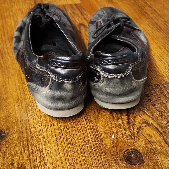 Black Coach shoes, 9s - Picture 3 of 5